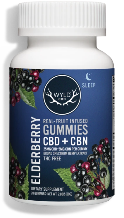 Wyld CBD Elderberry + CBN Gummies