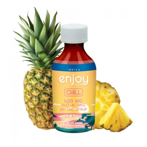 Enjoy Hemp Delta 9 THC Syrup Chill – Pineapple (Indica)