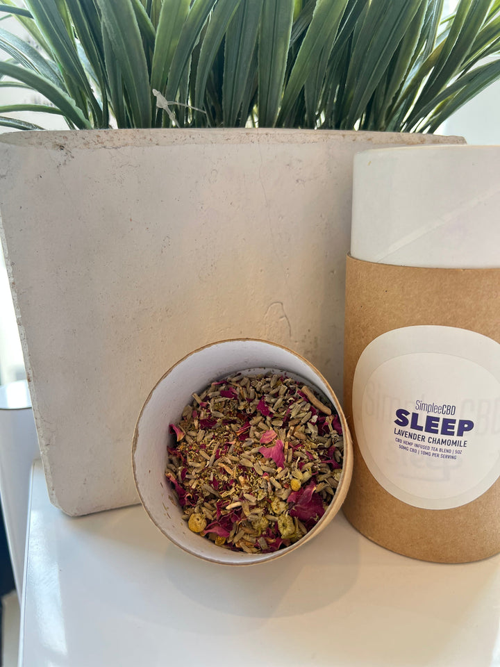 SLEEP Lavender Chamomile Infused Herbal Teas