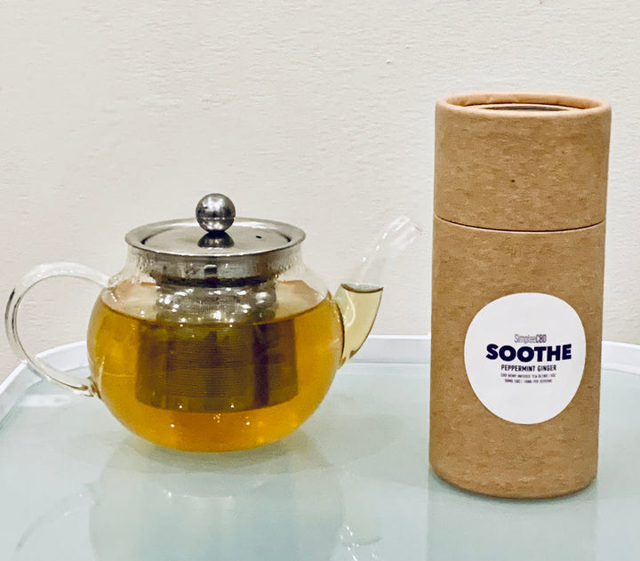 SOOTHE Peppermint Ginger Infused Herbal Teas