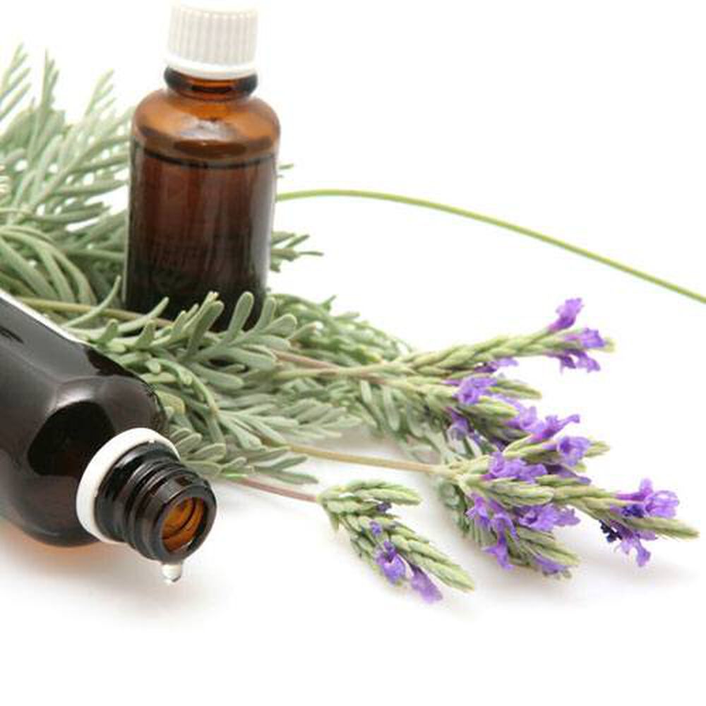 Amber & Lavender Organic Hemp Body Massage Oil (1 oz)